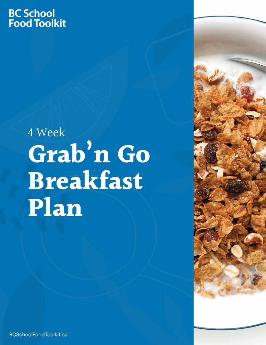 Grab n go breakfast plan