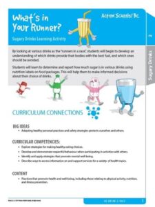 What's in Your Runner? Activity Gr 2 image