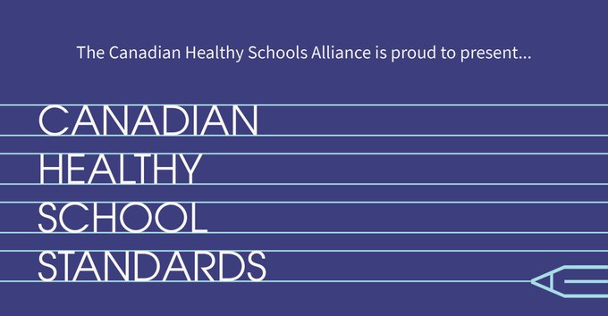 New Canadian Healthy School Standards