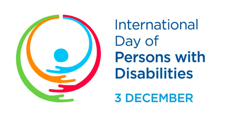 December 3rd is International Day for Persons with Disabilities