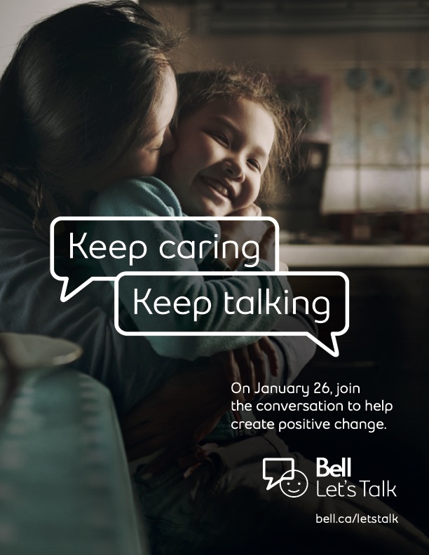 Join the Conversation for Bell Let’s Talk Day